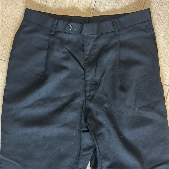 Women’s Black Wide Leg Dress Pants with Tailored Fit - Picture 3 of 6